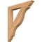 Ekena Millwork Funston Traditional Smooth Bracket, Western Red Cedar, 3 1/2"W x 28"D x 32"H BKT04X28X32FST01SWR - alternate 1